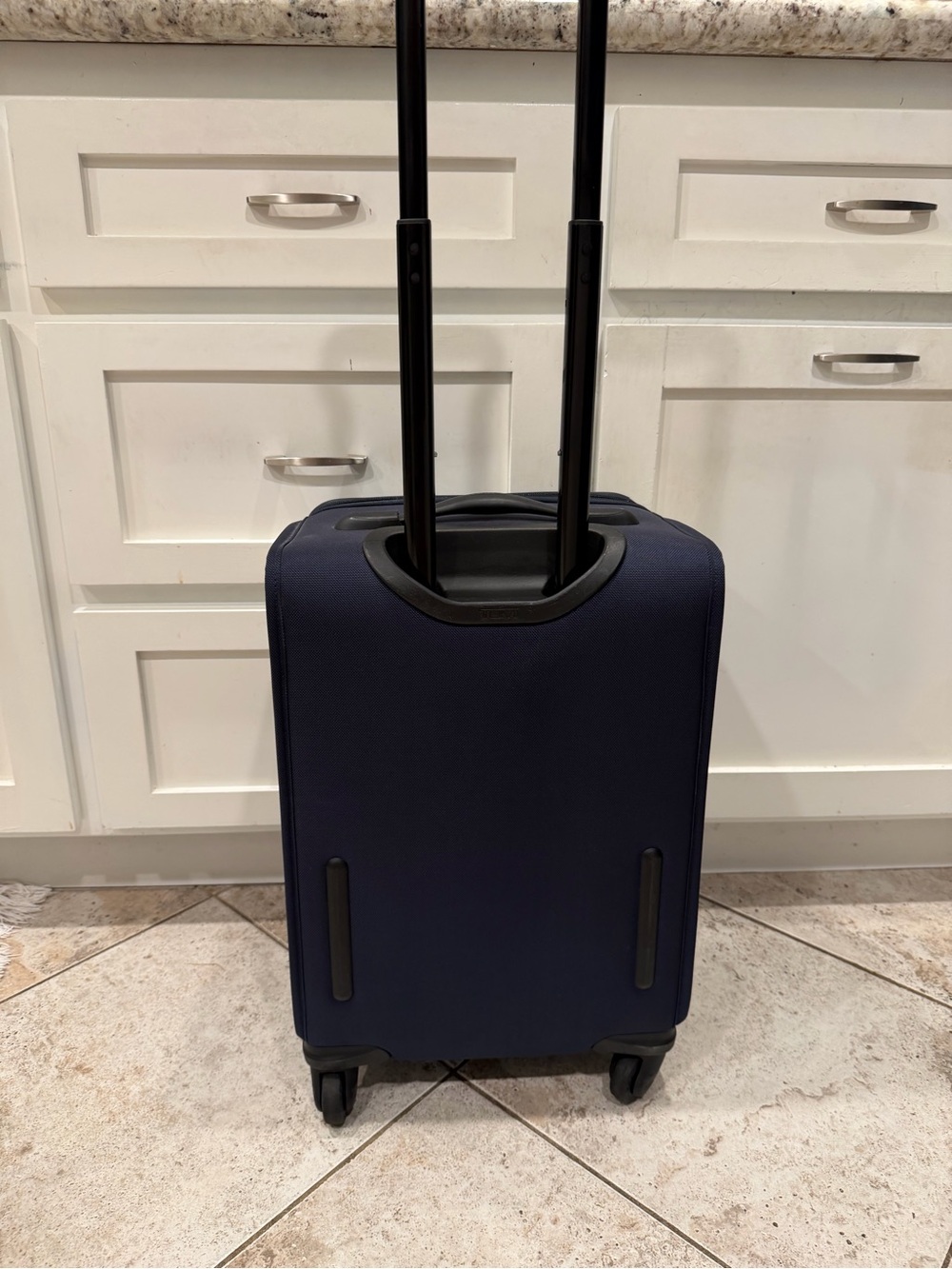 Tumi Navy Softside Carry-On Spinner - Picture 13 of 16